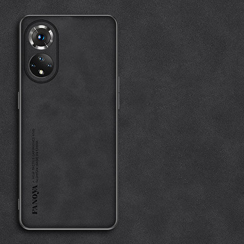 Custodia Lusso Pelle Cover S01 per Huawei Nova 9 Nero