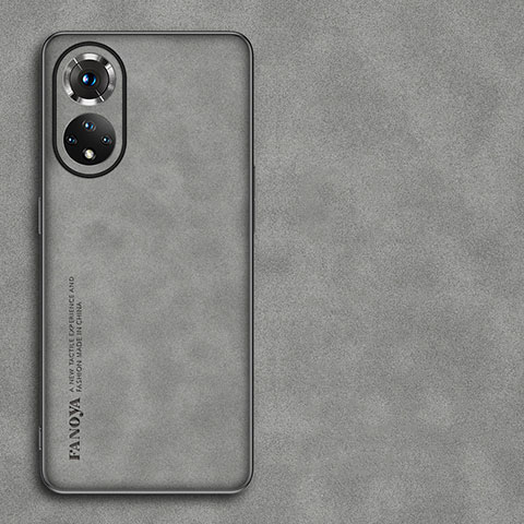 Custodia Lusso Pelle Cover S01 per Huawei Nova 9 Pro Grigio