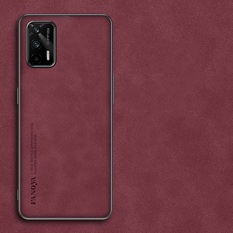 Custodia Lusso Pelle Cover S01 per Realme GT Neo 5G Rosso