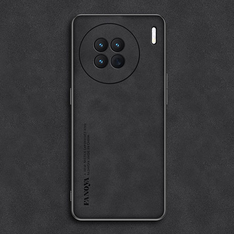 Custodia Lusso Pelle Cover S01 per Vivo X90 Pro 5G Nero