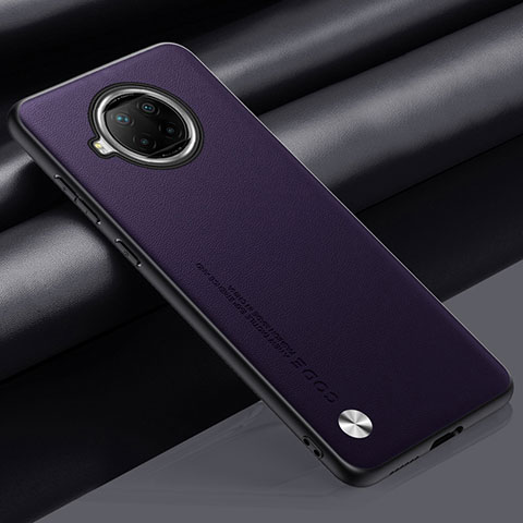 Custodia Lusso Pelle Cover S01 per Xiaomi Mi 10T Lite 5G Viola