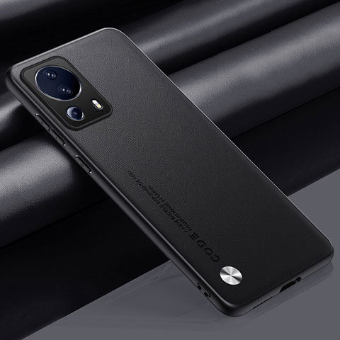 Custodia Lusso Pelle Cover S01 per Xiaomi Mi 13 Lite 5G Nero