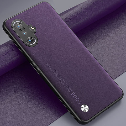 Custodia Lusso Pelle Cover S01 per Xiaomi Redmi K40 Gaming 5G Viola