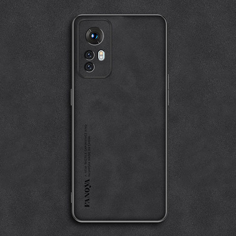 Custodia Lusso Pelle Cover S01 per Xiaomi Redmi Note 12S Nero