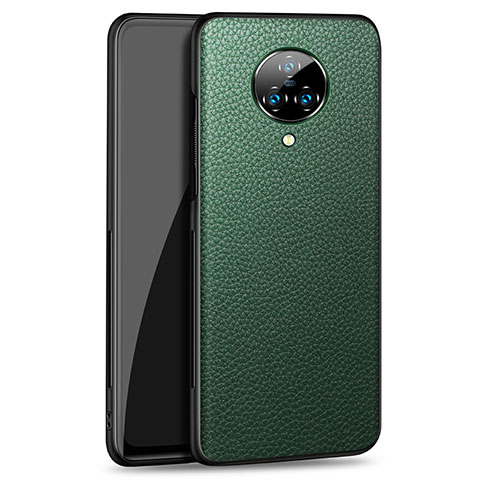 Custodia Lusso Pelle Cover S02 per Vivo Nex 3S Verde