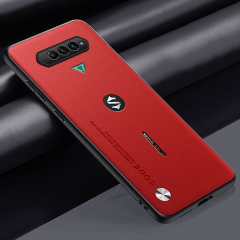 Custodia Lusso Pelle Cover S02 per Xiaomi Black Shark 4 Pro 5G Rosso