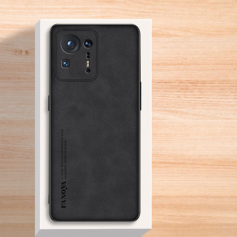 Custodia Lusso Pelle Cover S02 per Xiaomi Mi Mix 4 5G Nero