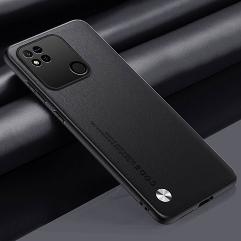 Custodia Lusso Pelle Cover S02 per Xiaomi POCO C31 Nero