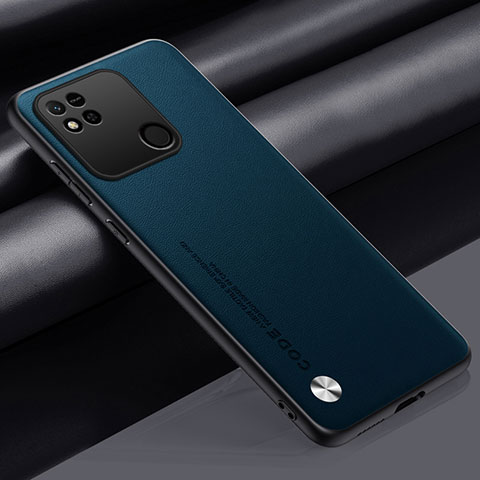 Custodia Lusso Pelle Cover S02 per Xiaomi Redmi 9 Activ Verde