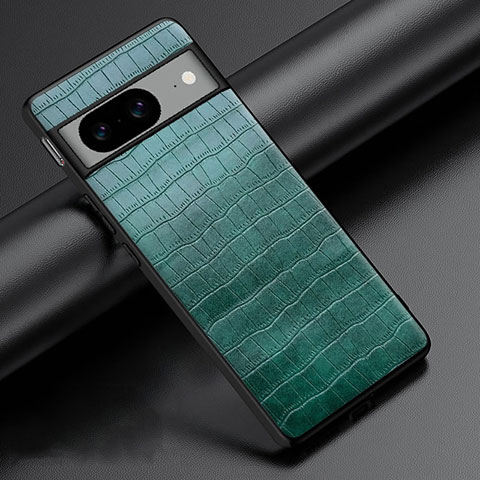 Custodia Lusso Pelle Cover S03 per Google Pixel 8 5G Verde