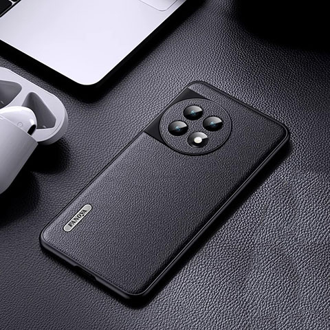 Custodia Lusso Pelle Cover S03 per OnePlus Ace 2 5G Nero