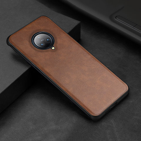 Custodia Lusso Pelle Cover S03 per Vivo Nex 3S Marrone