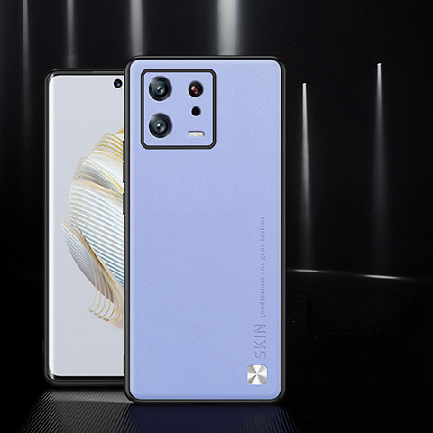 Custodia Lusso Pelle Cover S03 per Xiaomi Mi 13 5G Lavanda