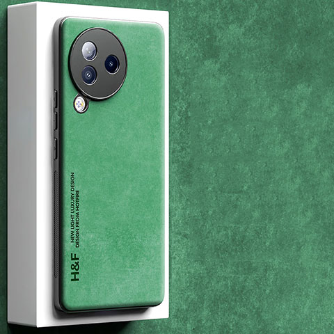 Custodia Lusso Pelle Cover S04 per Xiaomi Civi 3 5G Verde