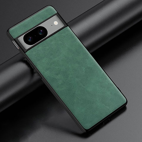 Custodia Lusso Pelle Cover S07 per Google Pixel 8 5G Verde