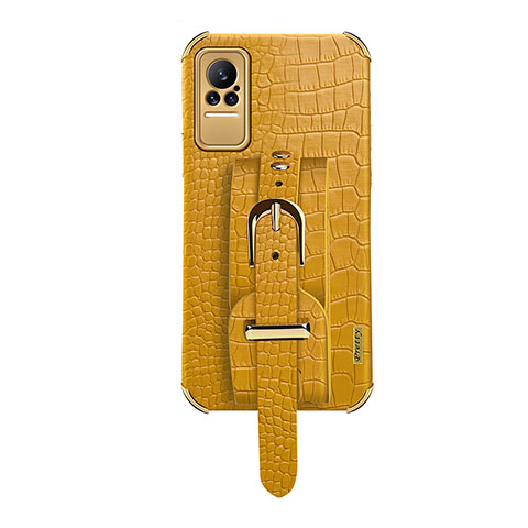 Custodia Lusso Pelle Cover XD1 per Xiaomi Civi 1S 5G Giallo