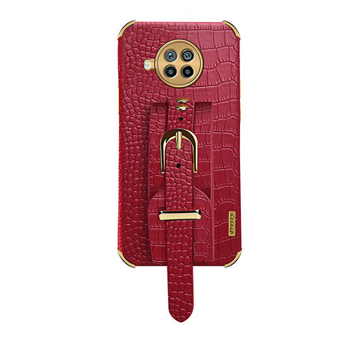 Custodia Lusso Pelle Cover XD1 per Xiaomi Mi 10i 5G Rosso