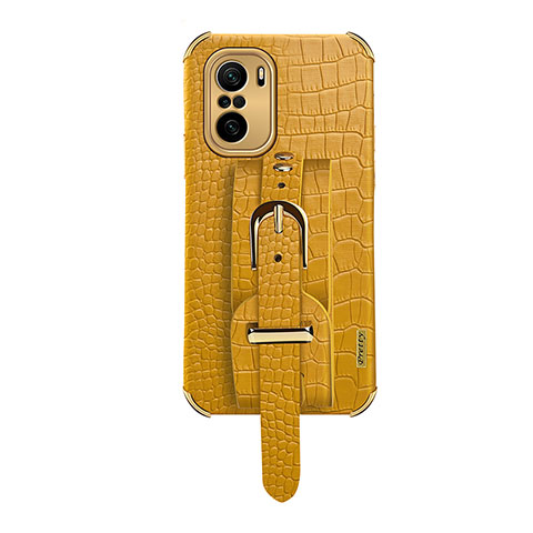 Custodia Lusso Pelle Cover XD1 per Xiaomi Mi 11i 5G Giallo