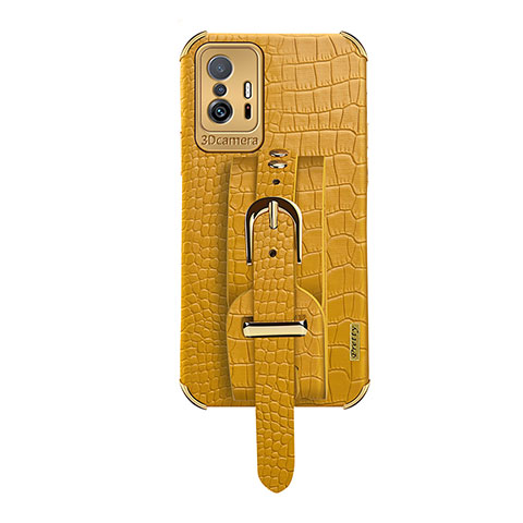 Custodia Lusso Pelle Cover XD1 per Xiaomi Mi 11T Pro 5G Giallo