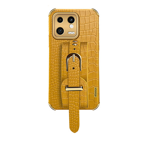 Custodia Lusso Pelle Cover XD1 per Xiaomi Mi 13 5G Giallo