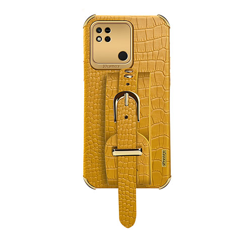 Custodia Lusso Pelle Cover XD1 per Xiaomi POCO C31 Giallo