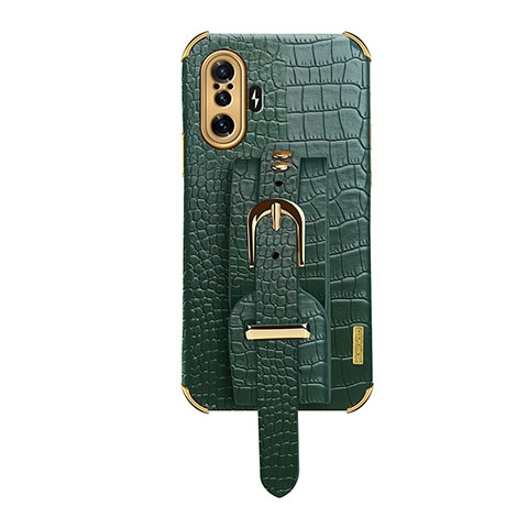 Custodia Lusso Pelle Cover XD1 per Xiaomi Poco F3 GT 5G Verde