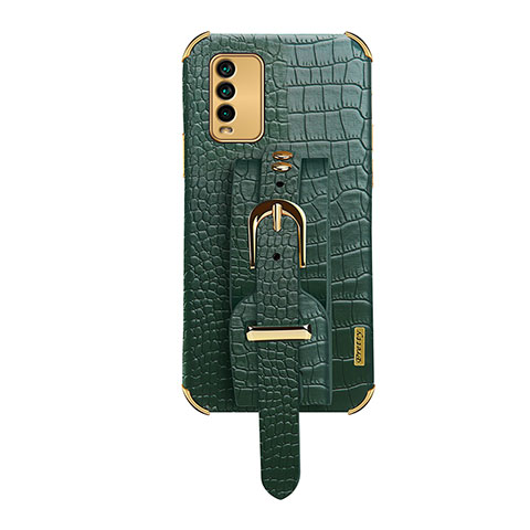 Custodia Lusso Pelle Cover XD1 per Xiaomi Redmi 9 Power Verde