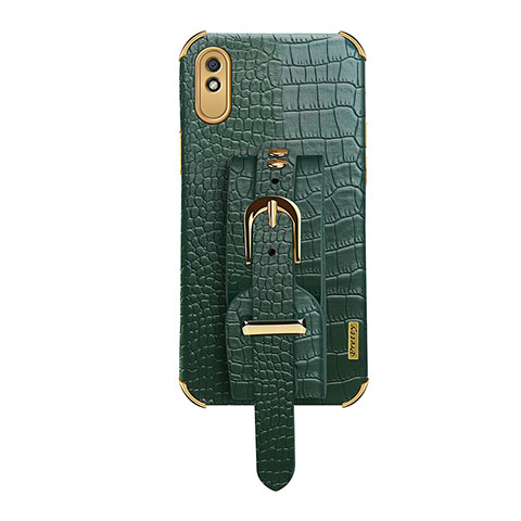 Custodia Lusso Pelle Cover XD1 per Xiaomi Redmi 9A Verde