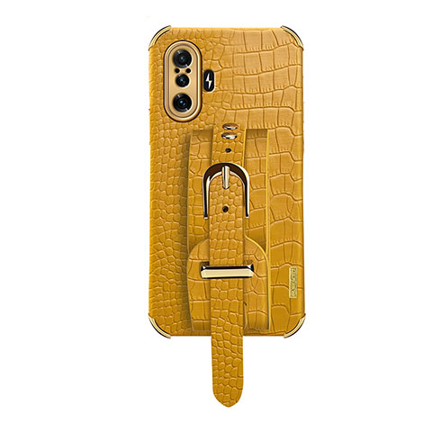 Custodia Lusso Pelle Cover XD1 per Xiaomi Redmi K40 Gaming 5G Giallo