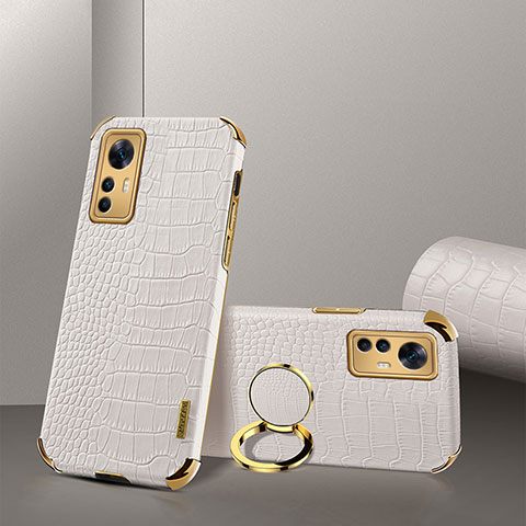 Custodia Lusso Pelle Cover XD1 per Xiaomi Redmi K50 Ultra 5G Bianco