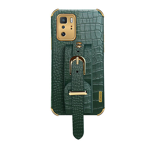 Custodia Lusso Pelle Cover XD1 per Xiaomi Redmi Note 10 Pro 5G Verde