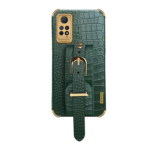 Custodia Lusso Pelle Cover XD1 per Xiaomi Redmi Note 11 Pro 4G Verde