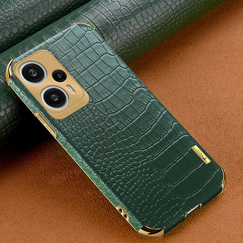 Custodia Lusso Pelle Cover XD1 per Xiaomi Redmi Note 12 Turbo 5G Verde