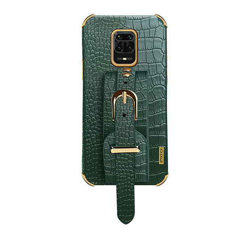 Custodia Lusso Pelle Cover XD1 per Xiaomi Redmi Note 9S Verde