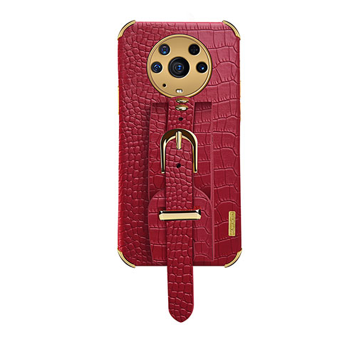 Custodia Lusso Pelle Cover XD2 per Huawei Honor Magic3 Pro+ Plus 5G Rosso