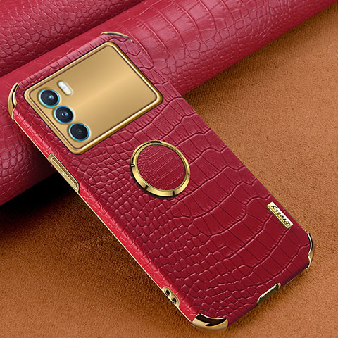 Custodia Lusso Pelle Cover XD2 per Oppo K9 Pro 5G Rosso