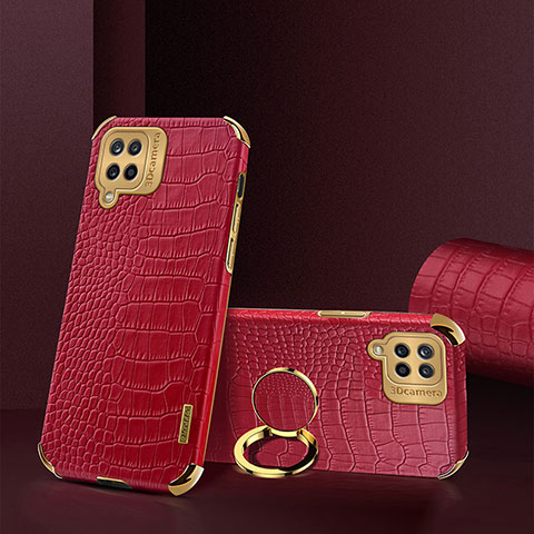 Custodia Lusso Pelle Cover XD2 per Samsung Galaxy A12 Nacho Rosso