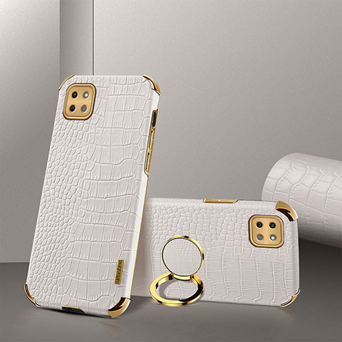 Custodia Lusso Pelle Cover XD2 per Samsung Galaxy A22 5G Bianco