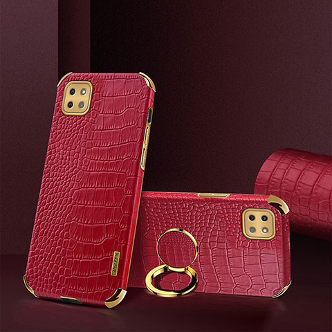 Custodia Lusso Pelle Cover XD2 per Samsung Galaxy A22s 5G Rosso