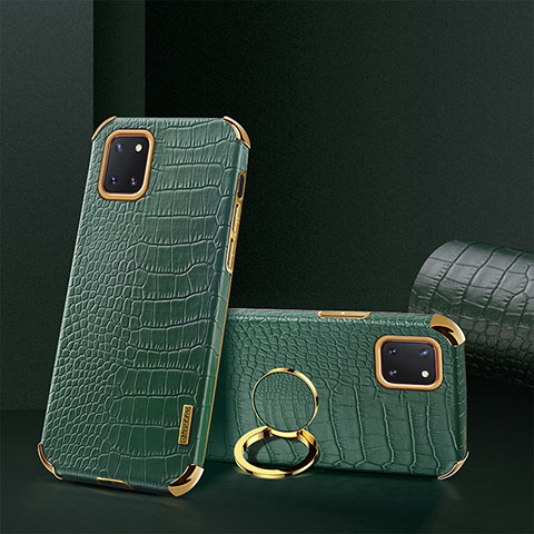 Custodia Lusso Pelle Cover XD2 per Samsung Galaxy M60s Verde