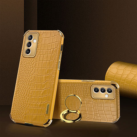 Custodia Lusso Pelle Cover XD2 per Samsung Galaxy Quantum2 5G Giallo