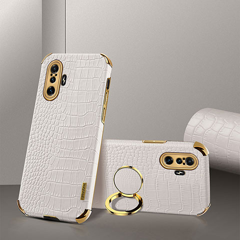 Custodia Lusso Pelle Cover XD2 per Xiaomi Poco F3 GT 5G Bianco