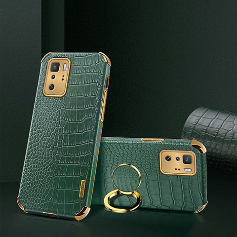 Custodia Lusso Pelle Cover XD2 per Xiaomi Poco X3 GT 5G Verde