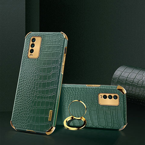 Custodia Lusso Pelle Cover XD2 per Xiaomi Redmi 9T 4G Verde