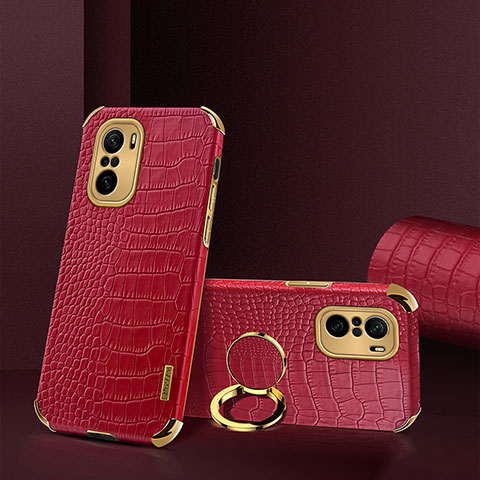 Custodia Lusso Pelle Cover XD2 per Xiaomi Redmi K40 5G Rosso