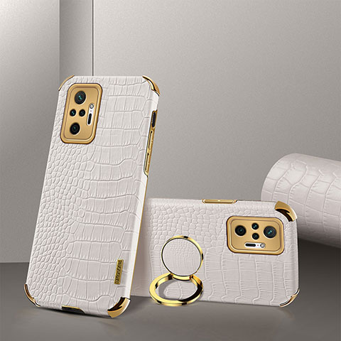 Custodia Lusso Pelle Cover XD2 per Xiaomi Redmi Note 10 Pro 4G Bianco