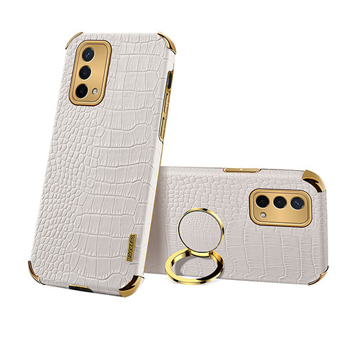 Custodia Lusso Pelle Cover XD3 per Oppo A93 5G Bianco