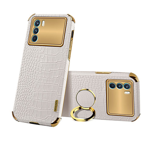 Custodia Lusso Pelle Cover XD3 per Oppo K9 Pro 5G Bianco