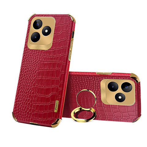 Custodia Lusso Pelle Cover XD3 per Realme Narzo N53 Rosso