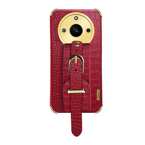 Custodia Lusso Pelle Cover XD5 per Realme 11 Pro 5G Rosso